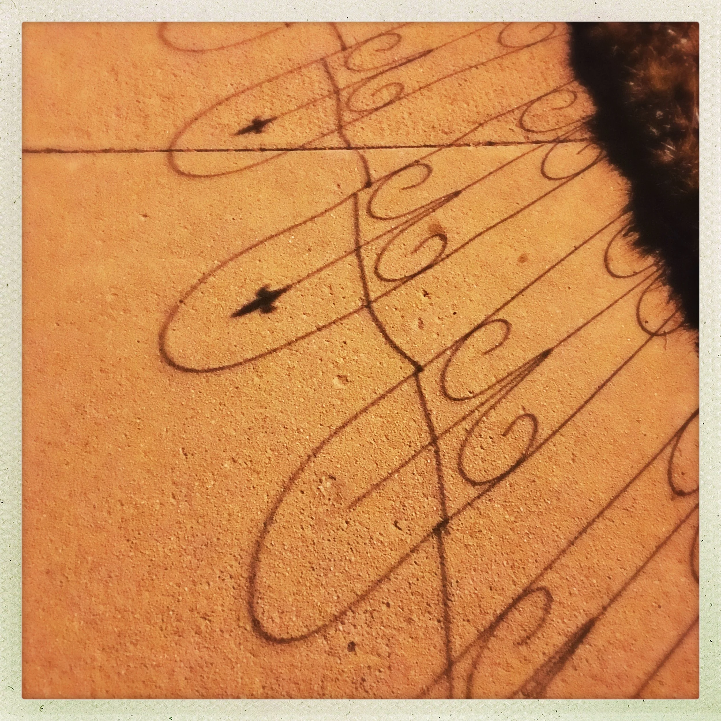 some baroque line drawings, also on Lawrence.