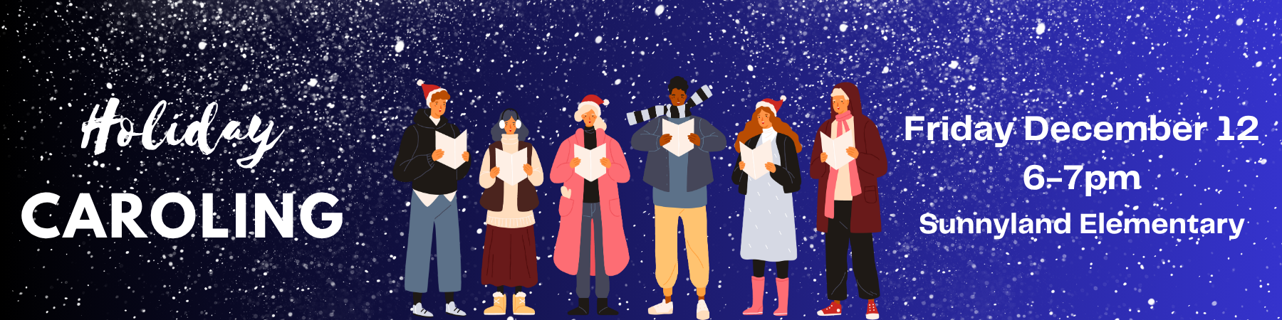 Sunnyland holiday caroling