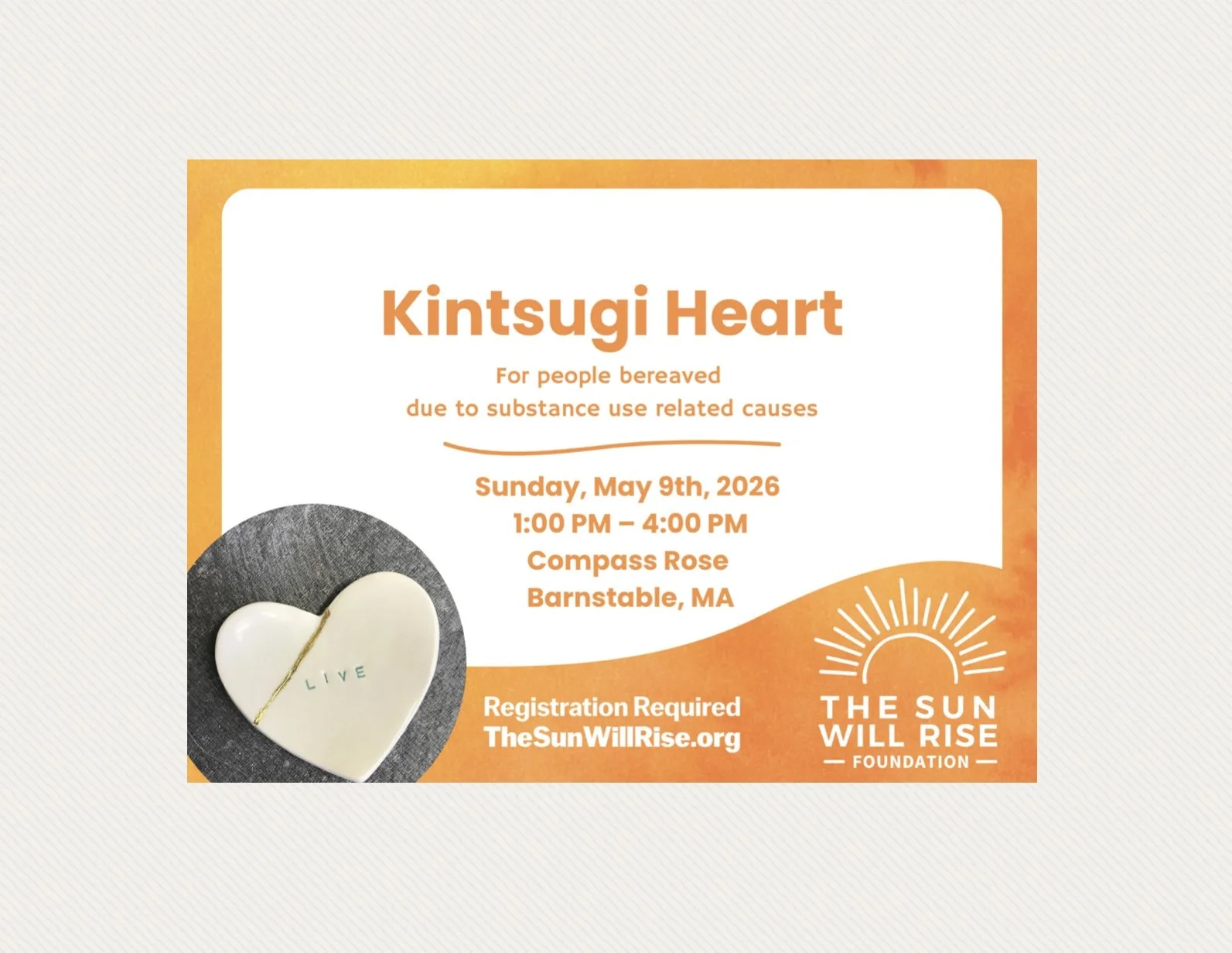 Kintsugi Heart Workshop