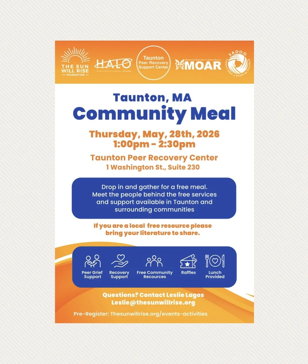 Community Meal -Taunton MA