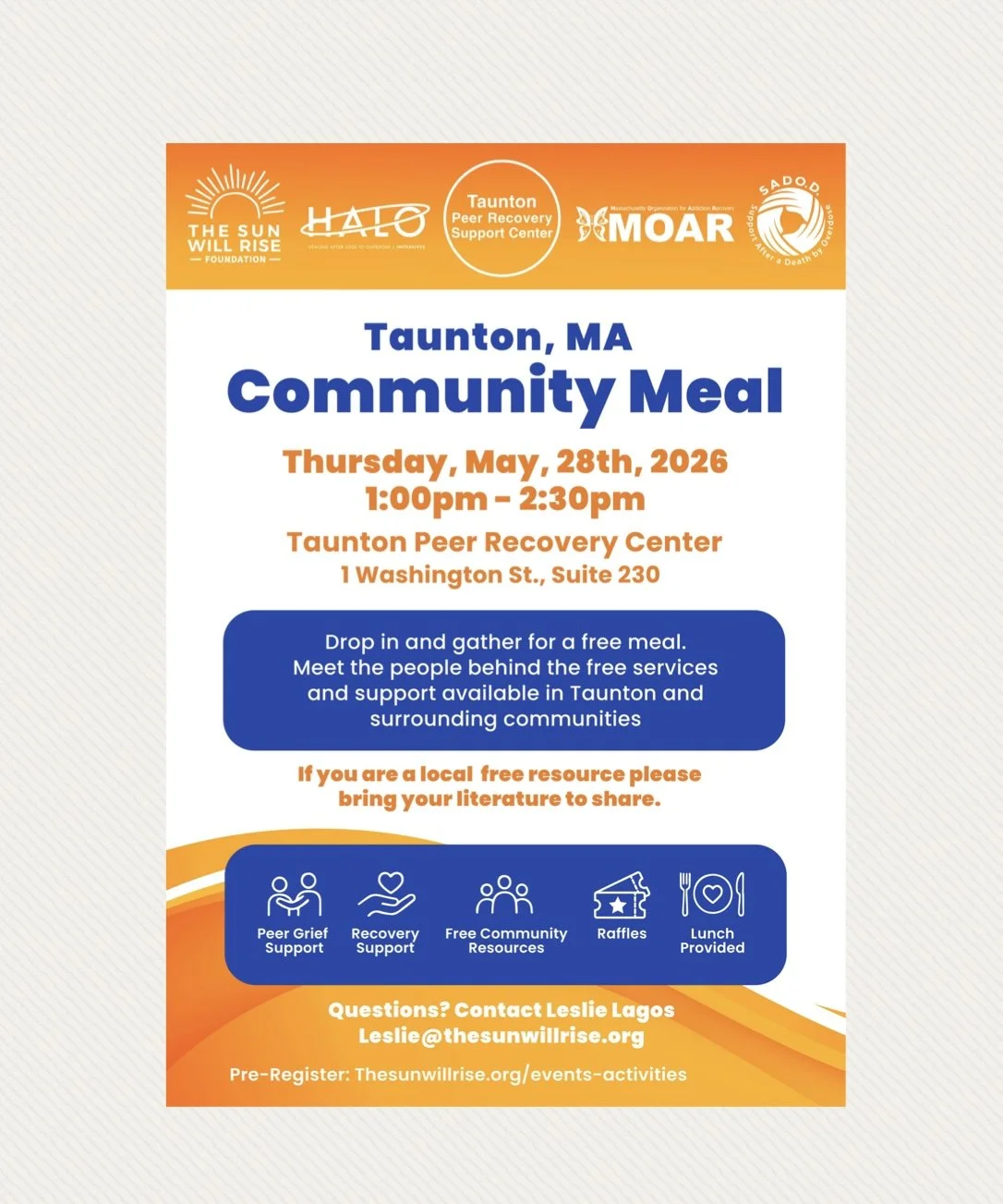 Community Meal -Taunton MA