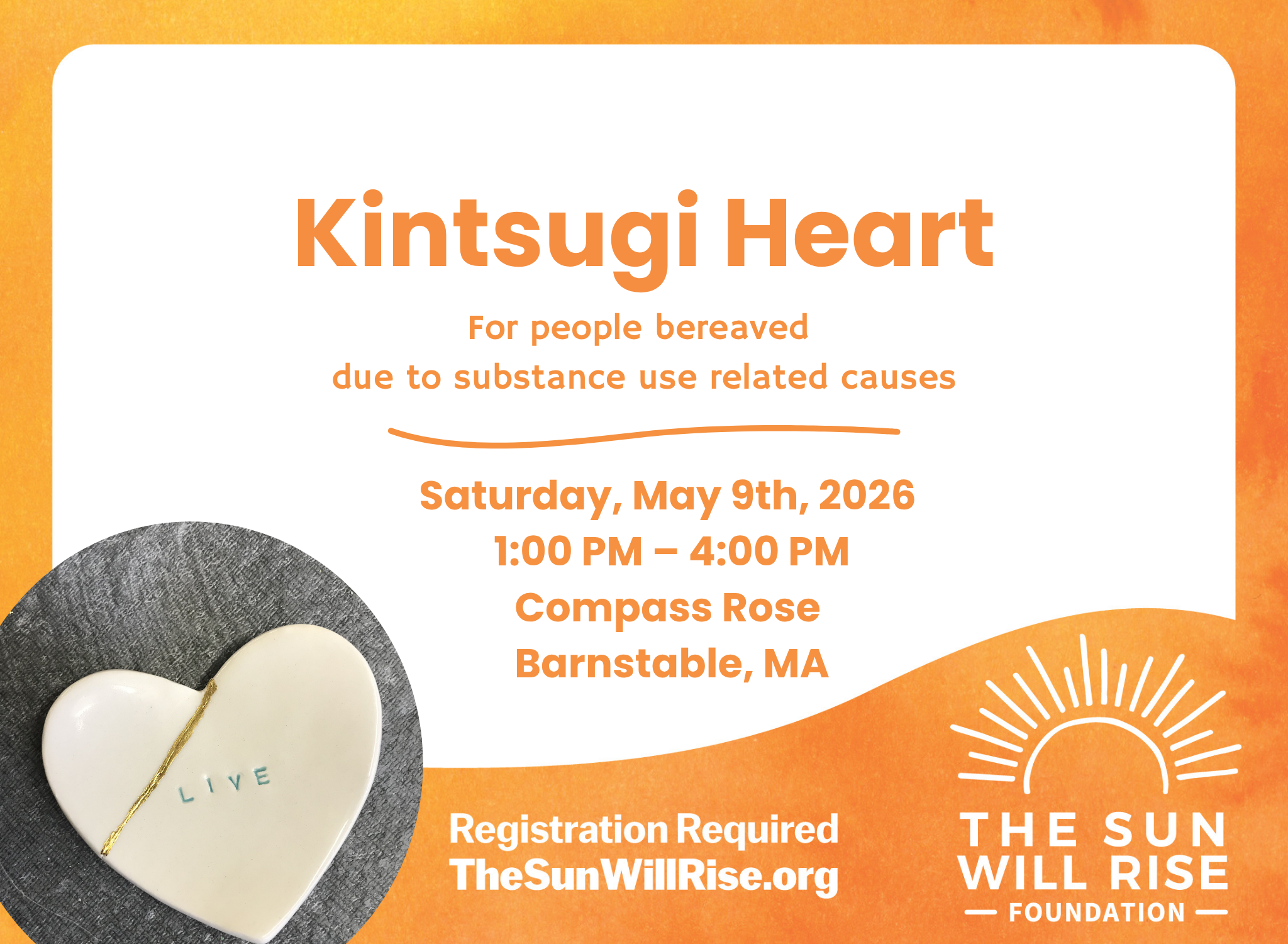 Kintsugi Heart Workshop