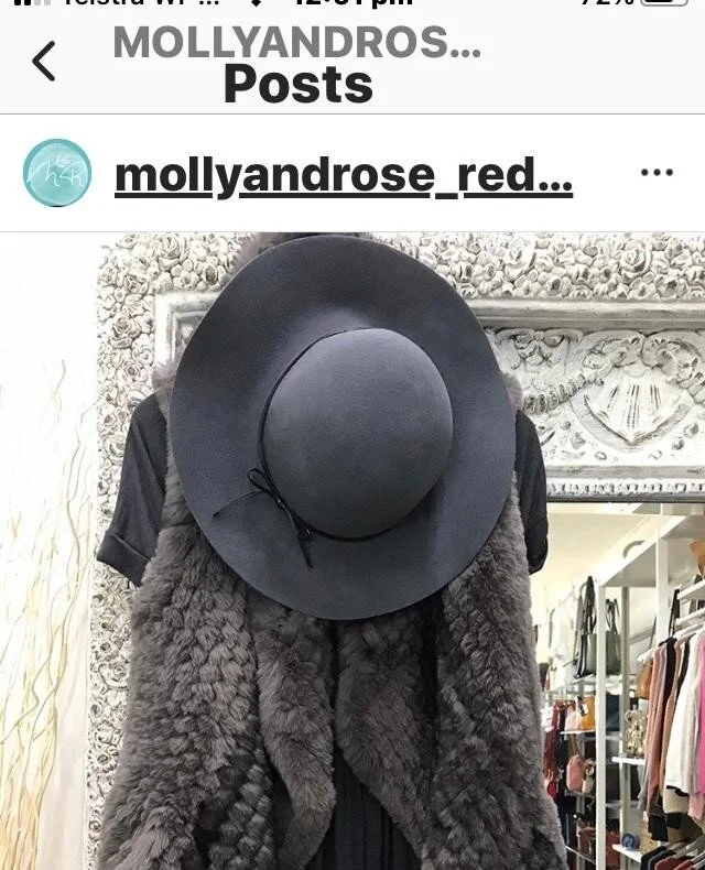 📢Today's Sunday Stockist Shoutout is for the beautiful Lisa @mollyandrose in Redcliffe Brisbane.  Lisa does the most fabulous Insta posts every day.  I find her quite the inspiration &amp; her shop is simply stunning.  We appreciate your business Li