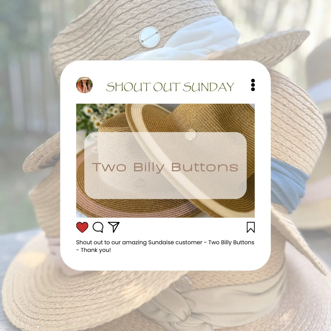 📢SHOUT OUT SUNDAY - Shout out to the amazing 'Two Billy Buttons' in Hay NSW. We couldn't do what we do without our Sundaisers, so a big THANK YOU @twobillybuttons 🥰⁠
⁠
⁠
⁠
⁠
#sundaise #sundays #shoutout #supportingbusiness #smallbusiness #womeninbu