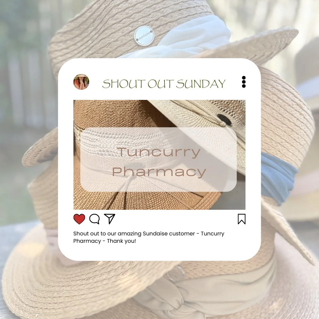 📢 SHOUT OUT SUNDAY - Shout out to Tuncurry Pharmacy! THANK YOU for being a wonderful Sundaiser customer 😍⁠
⁠
⁠
⁠
⁠
⁠
#sundaise #sundays #shoutout #supportingbusiness #smallbusiness #womeninbusiness #sundayfunday #fashion #sundaymorning #sundayvibes