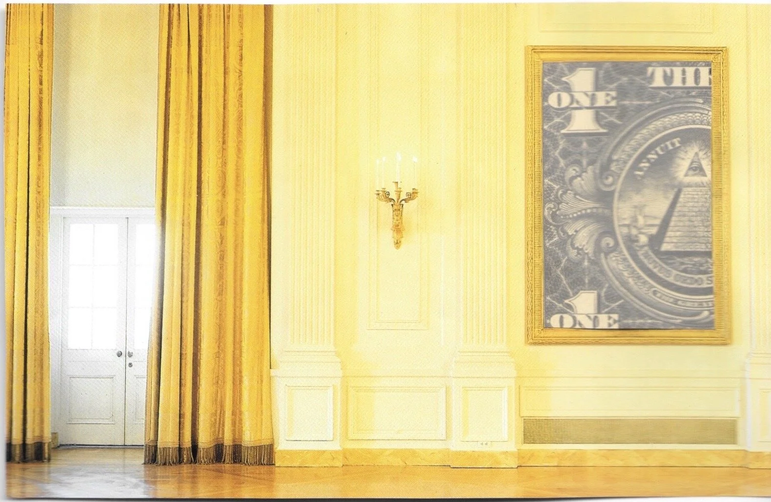 Money on the wall, 2020