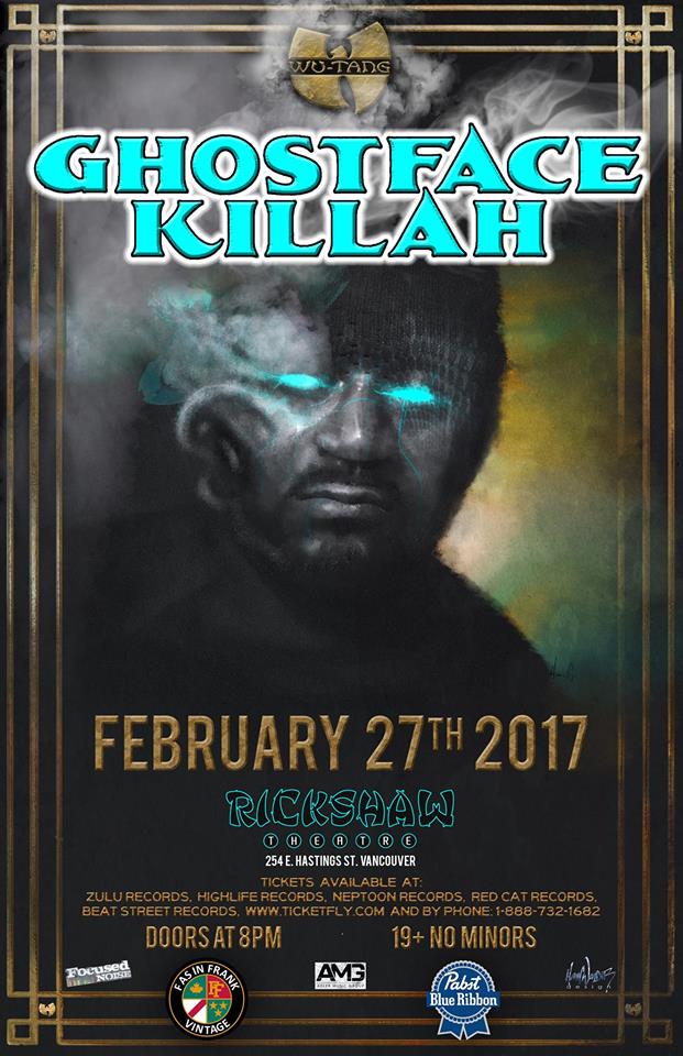 The People North West with Ghostface Killah in Vancouver, Whistler and Victoria