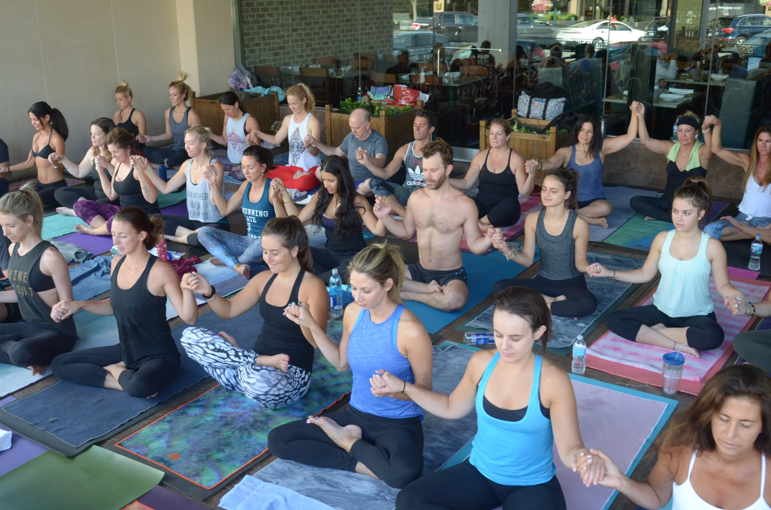 "Blue is my second home! I love coming to yoga almost everyday and being with the other great yogis in the room. I have grown a lot from my yoga practice and Blue has led the way! Whenever I have anything stressful in my life, I turn to Blue yoga / my mat and leave 100% refreshed!" - Sharon Shebib