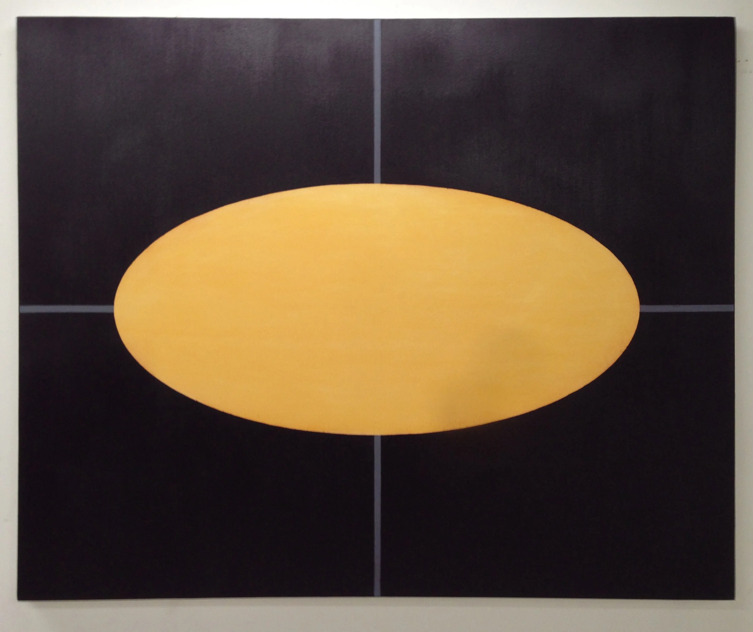  KSIC-TV (test pattern) 014 oil on canvas 53-1/2 x 67 