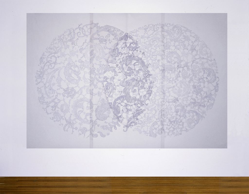 Evanescence I, 1998-1999. Pencil on velum, 68"h x 96"w.