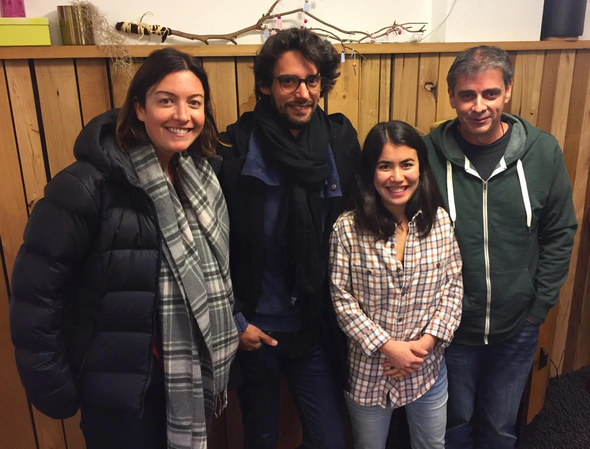 The Farmwall team. Image courtesy of  Farmwall