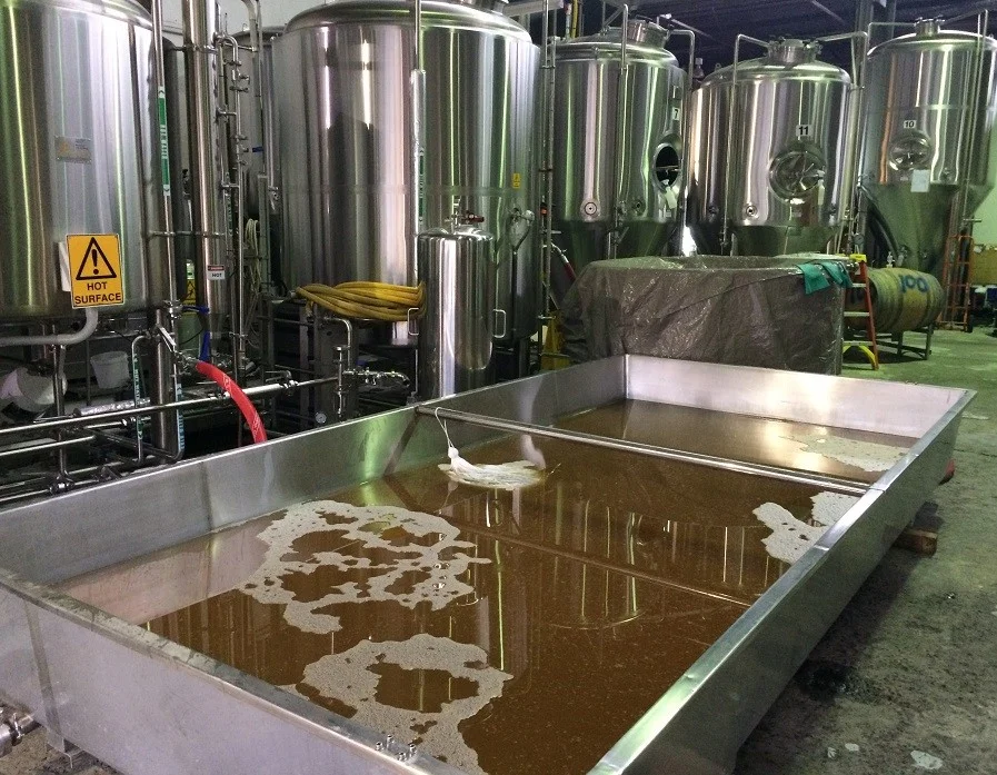 Cool ship wild fermentation resulting from a very cold Melbourne night. Now ready to be put in oak barrels for three years