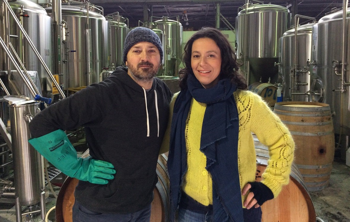 La Sirène's business owners: Costa and Eva Nikias