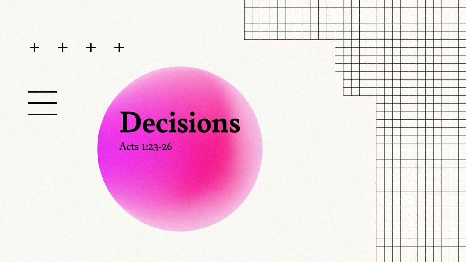 Decisions episode artwork