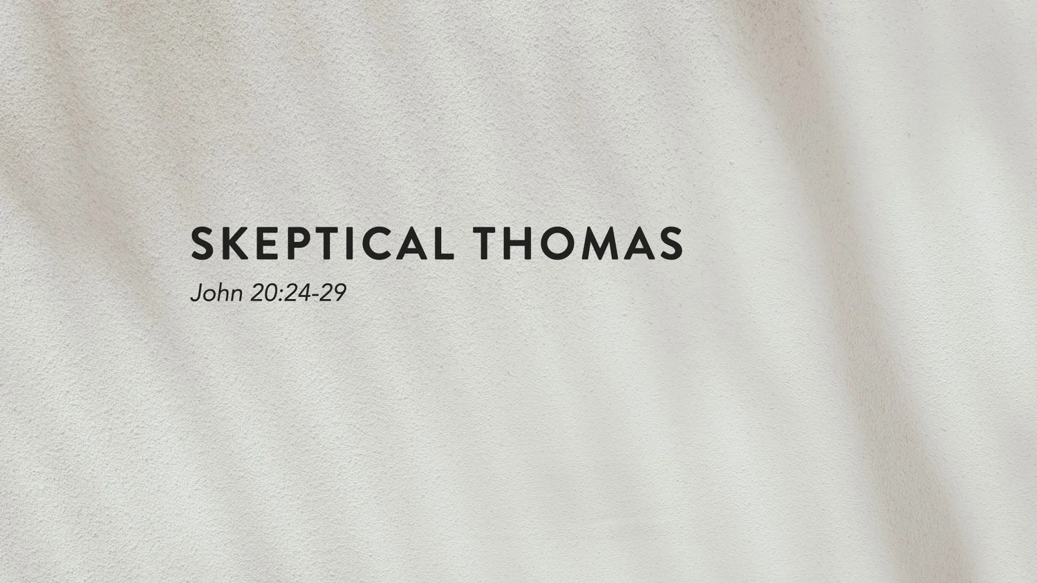 Skeptical Thomas episode artwork