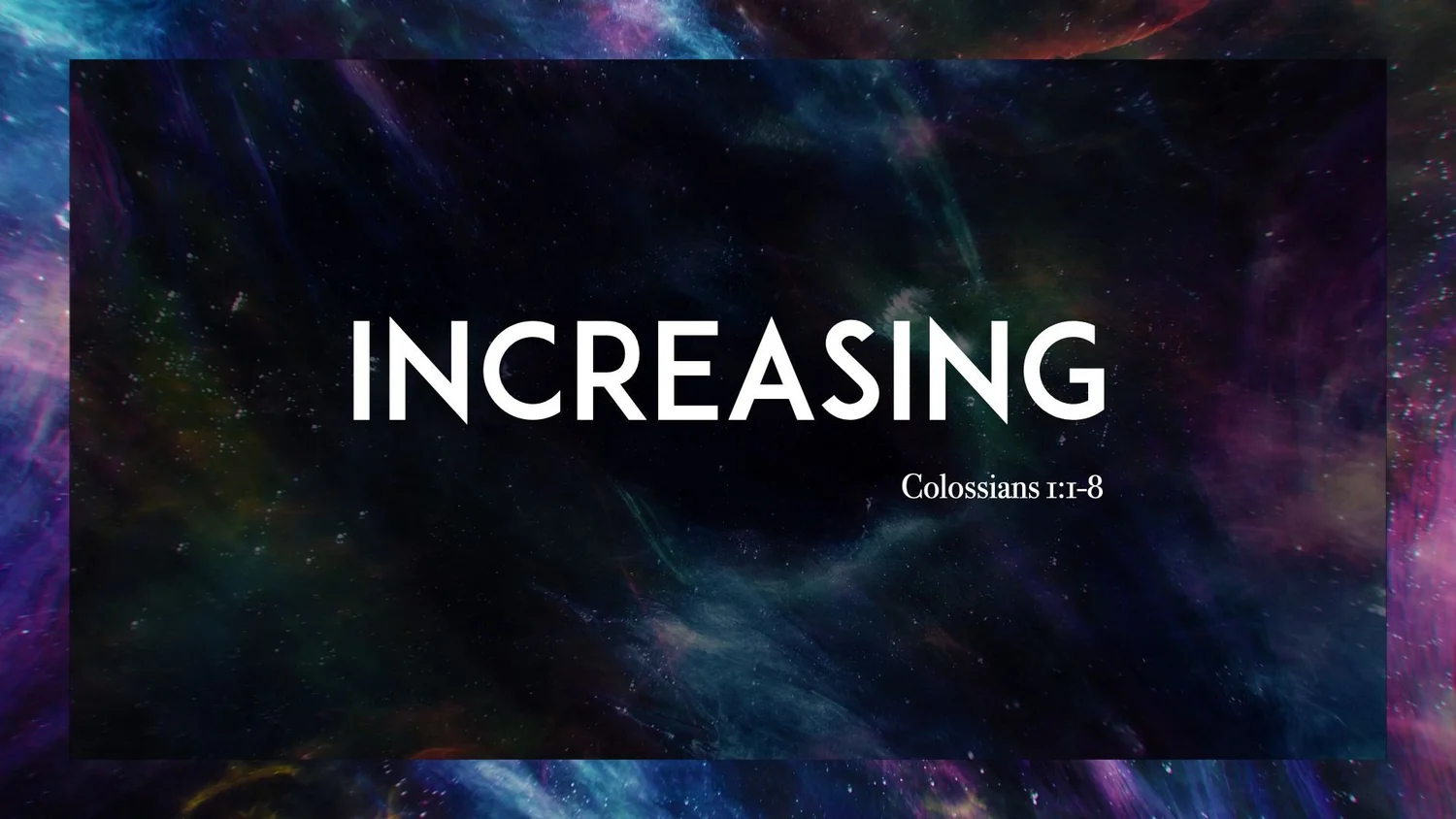 Colossians Series: Increasing episode artwork
