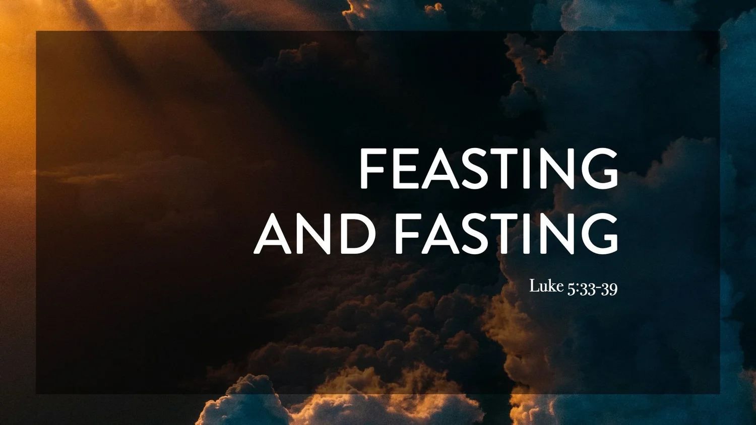 Feasting and Fasting episode artwork