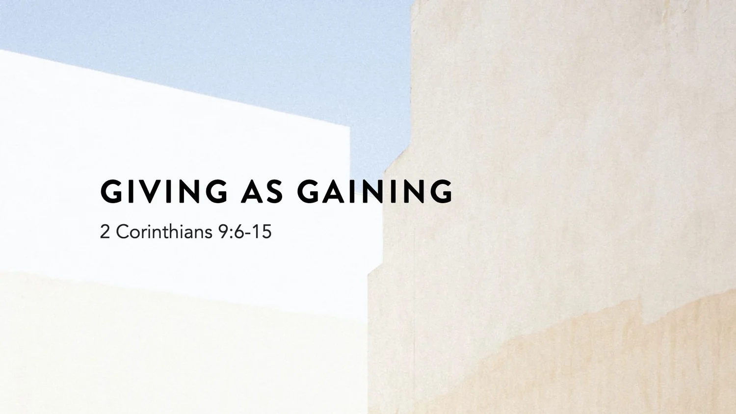 Giving as Gaining episode artwork