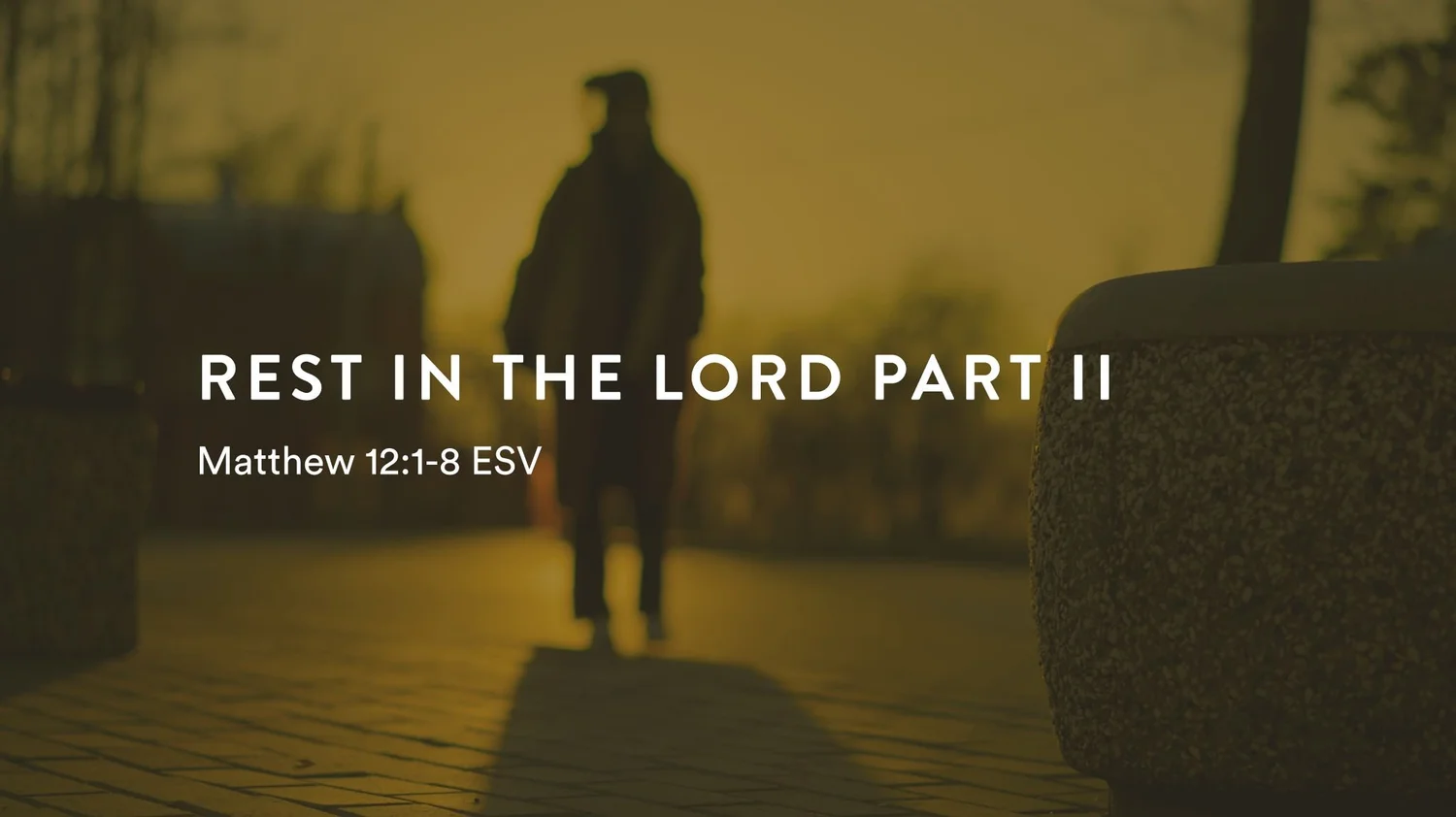 Follow Me Series: Rest in the Lord Pt.2