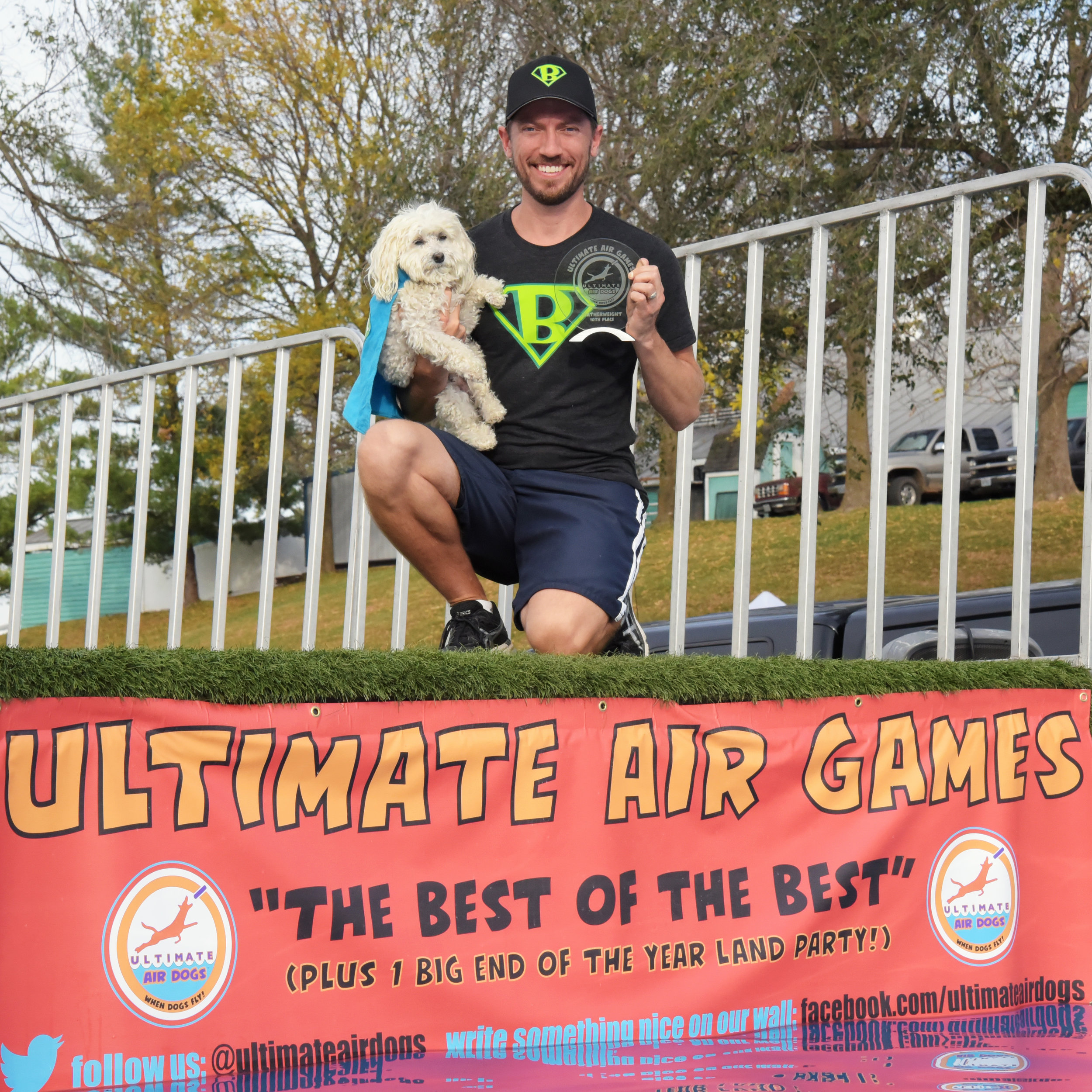  Daddy &amp; Bruiser earned their first trophy today, with a 10th Place win in the Featherweight Finals. 