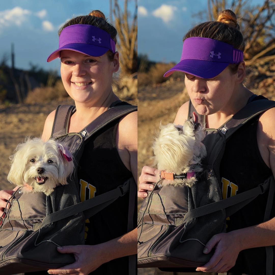  It doesn’t get any better than a sunrise hike with my BFF! Pretty awesome way to spend time together. And no, I don’t take the ride for granted, I pay in kisses! 