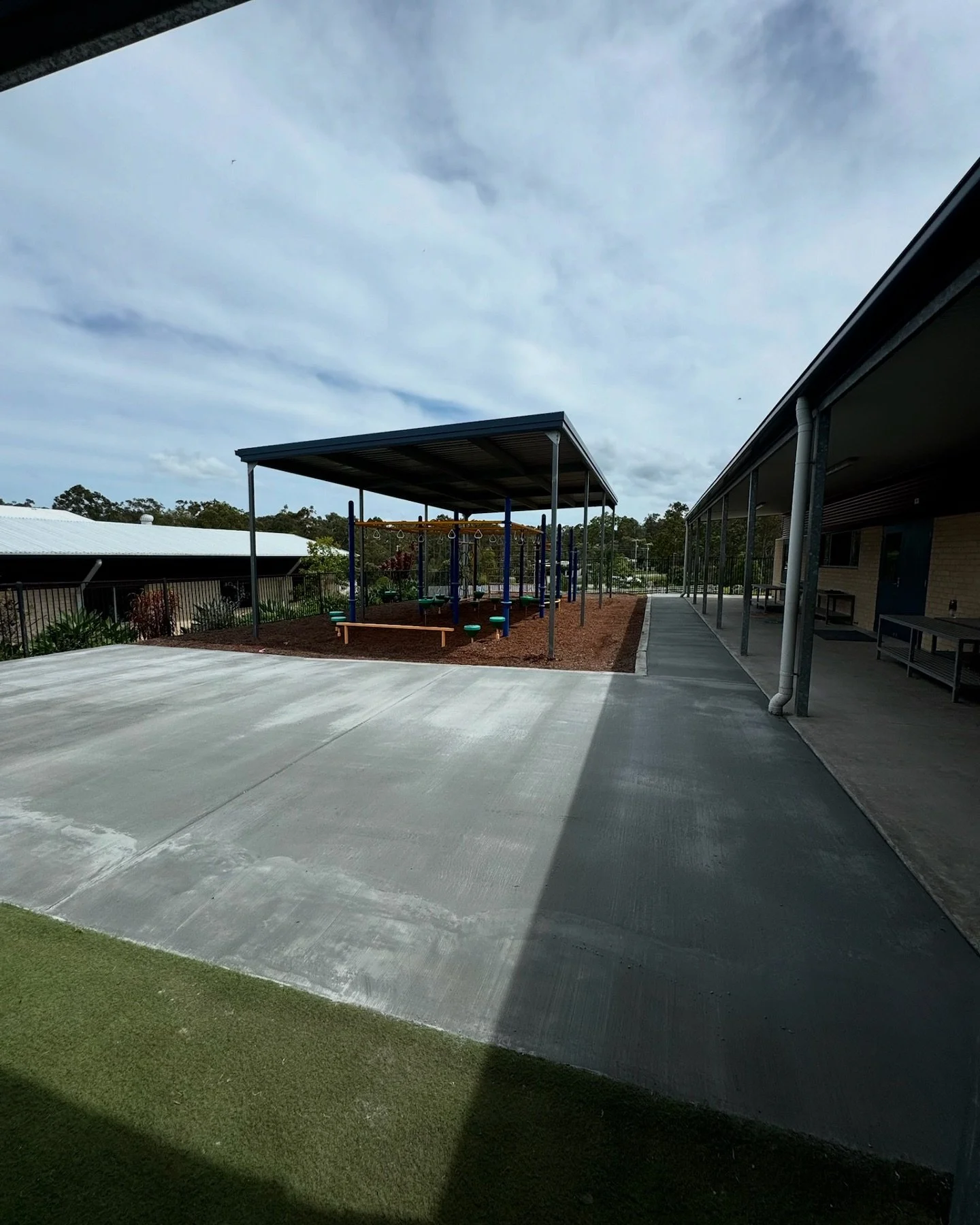 New Hand Ball court project completed at Lutheran Ormeau Rivers District School 🥎