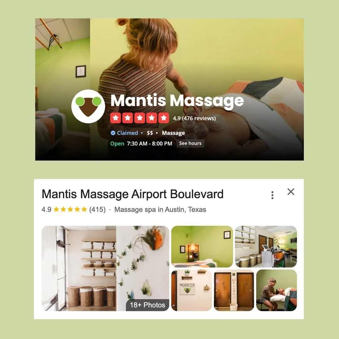 Book a massage and find out for yourself why we have hundreds (adding up to over a thousand?!) of five star reviews! ⭐️⭐️⭐️⭐️⭐️