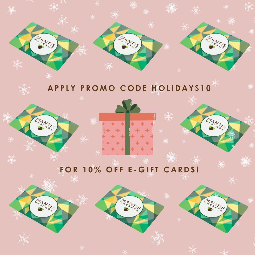 Looking for a last minute gift? We&rsquo;ve got you covered! Add and apply discount code HOLIDAYS10 to save 10% on your eGift Card order 🎁💌