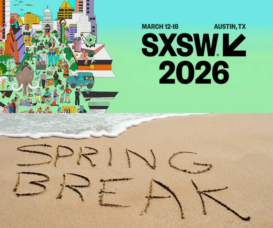 Make sure to book your regular appointments during SXSW/Spring Break before the out of towners swoop in!