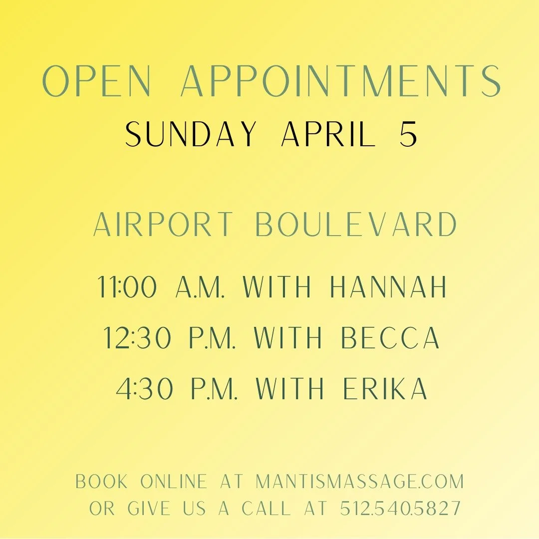 Snag a last minute opening while you can!