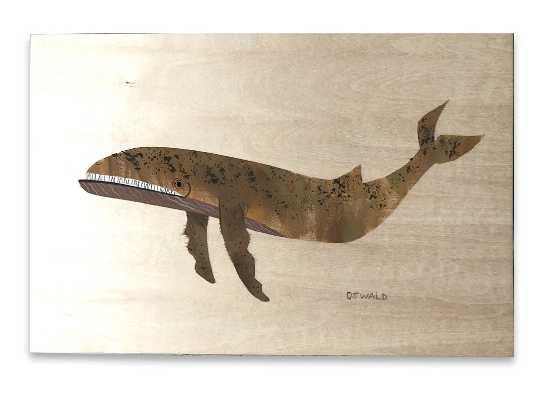 Whale On Wood