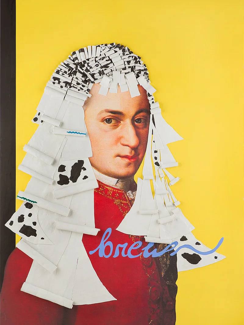 Timeless SALON "Mozart", 1520mm * 2019mm, Mixed Media