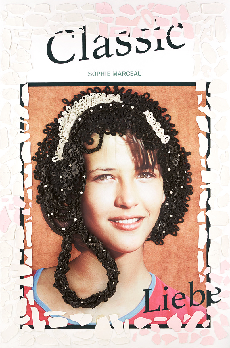 Timeless SALON "Sophie Marceau", 1160mm * 1750mm, Mixed Media