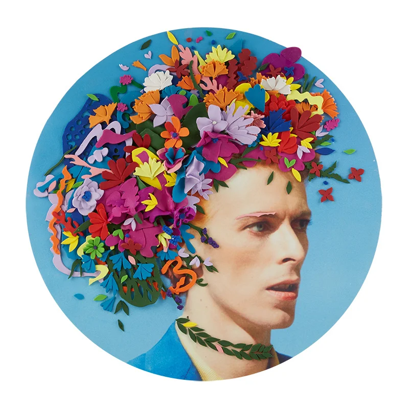 Timeless SALON "David Bowie", 700mm * 700mm, Mixed Media