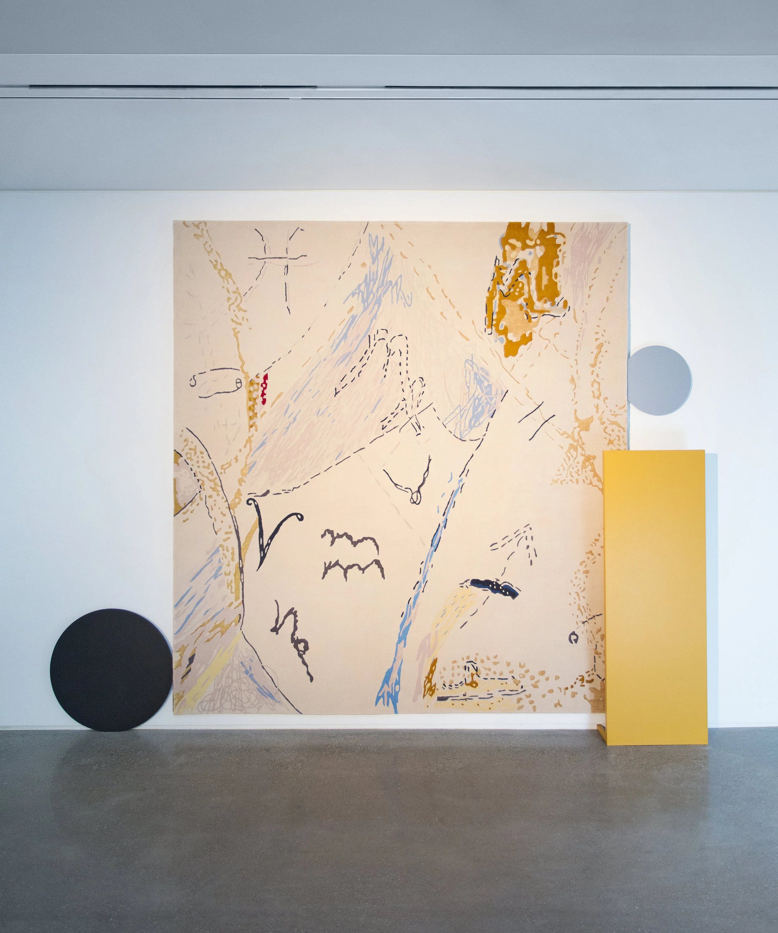 Falling Up to the Stella, 2600mm * 2800mm, Wool, Viscos, Hand-tufted Carpet