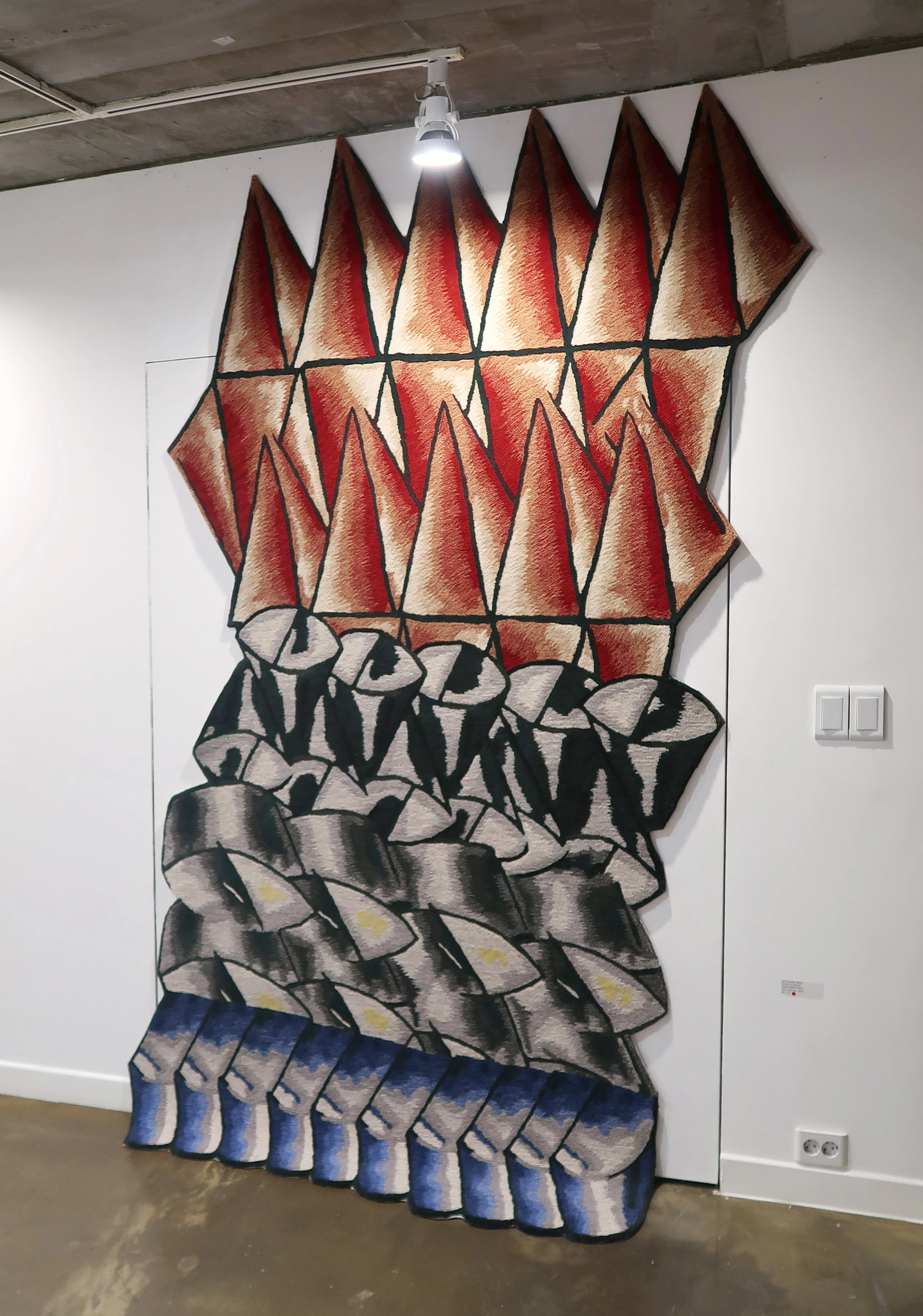 Carpet as Desert 1, 1900mm * 2800mm, Wool, Hand-tufted Carpet