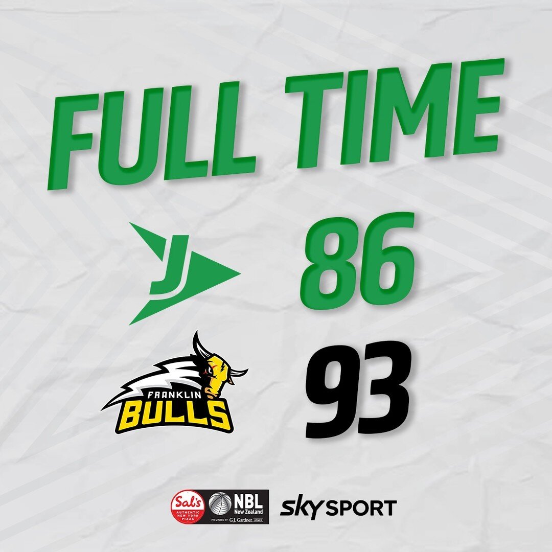 Tough day at the office for your Property Brokers Jets against a gritty and talented Bulls outfit 💪 On to the next one against the Sharks at Fly Palmy Arena at 7pm on Saturday 🔥 

#JetsBasketball #UnlimitedAction #TakeFlight