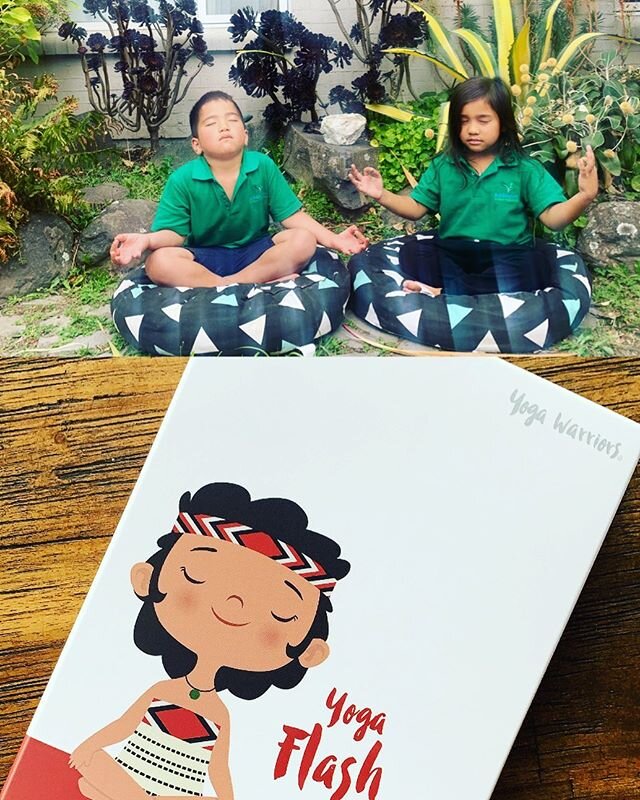 Yoga Warriors programs create Yoga Warriors! 
Not only does Yoga enhance children&rsquo;s physical well-being it improves their sense or calmness and spirituality.

We have a Meditation Cue in our Yoga Warriors Flash Card set you can shop in Bio 💜

