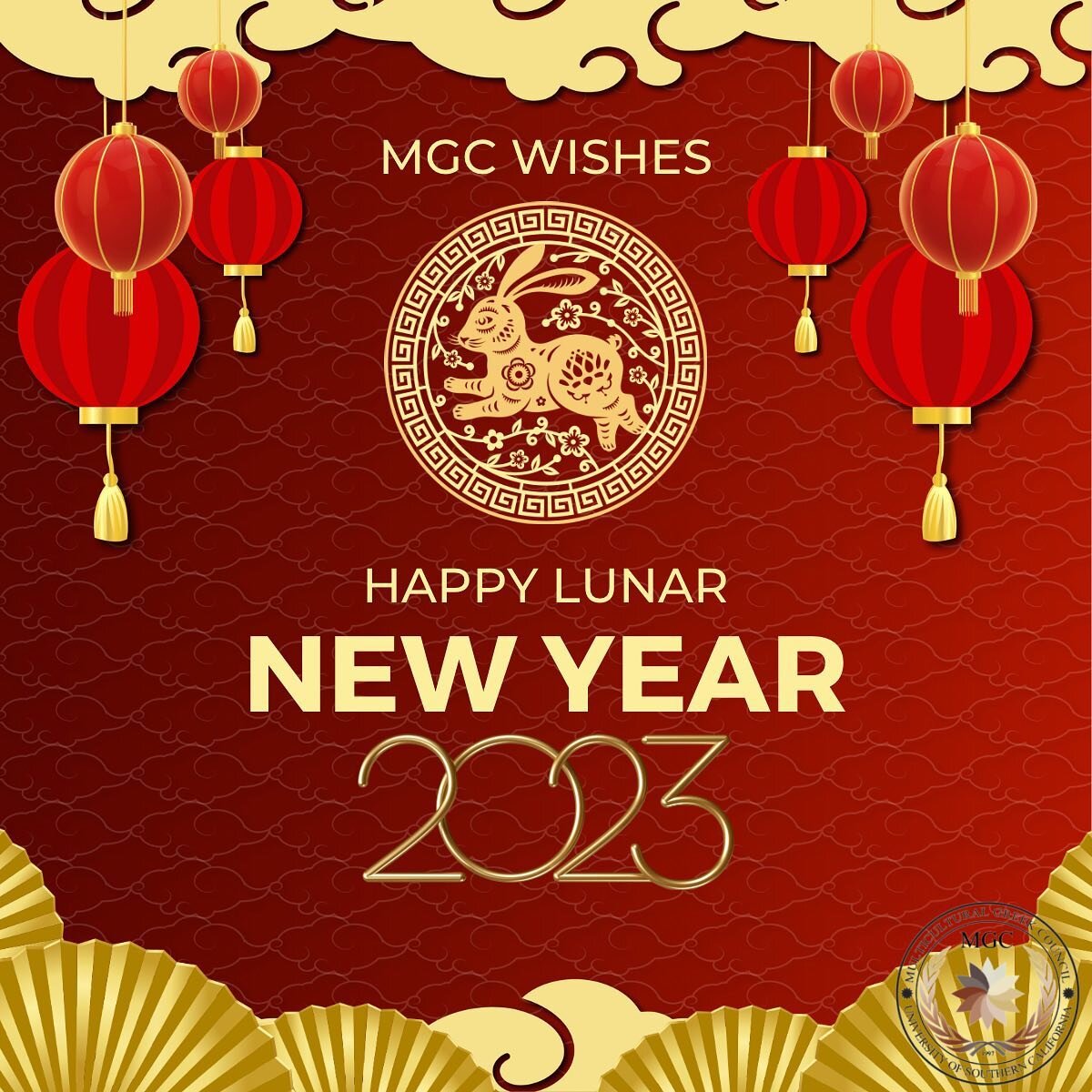 From MGC, Happy Lunar New Year🧧🎇🐇🌏