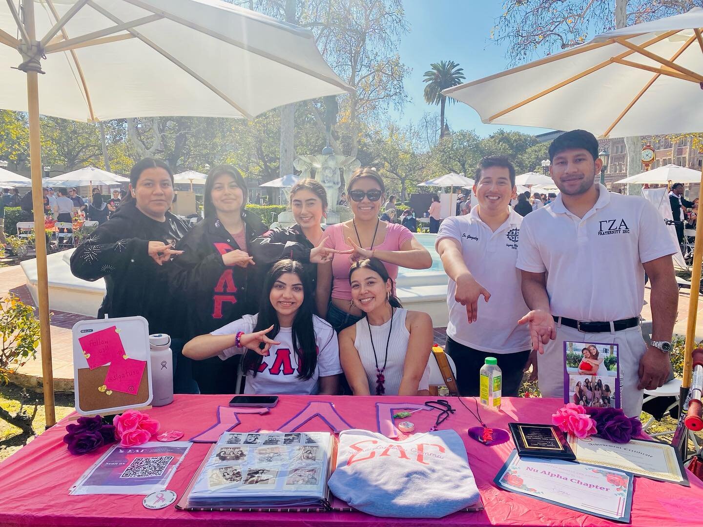 Day 2 of the Involvement Fair was a success! Shout out to our Gamma orgs🤍BUT ITS STILL NOT OVER! CHECK OUT OUR ORGS WHO ARE TABLING TODAY🤩