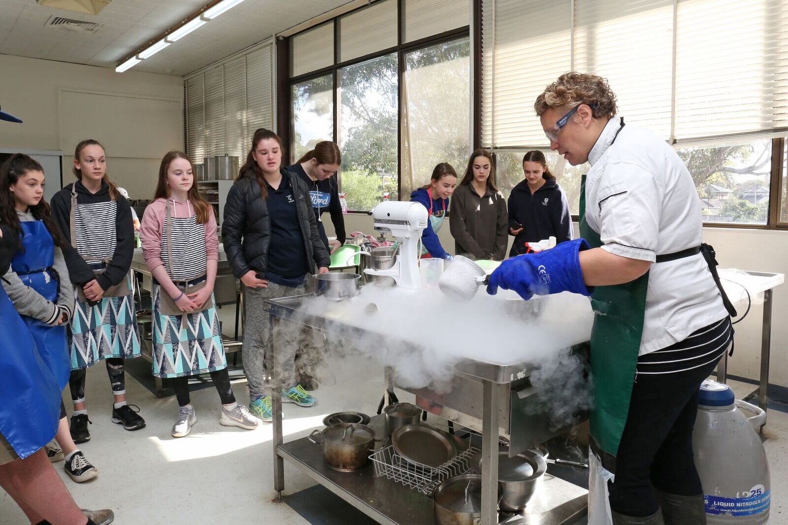 Food Technology class demonstrations 