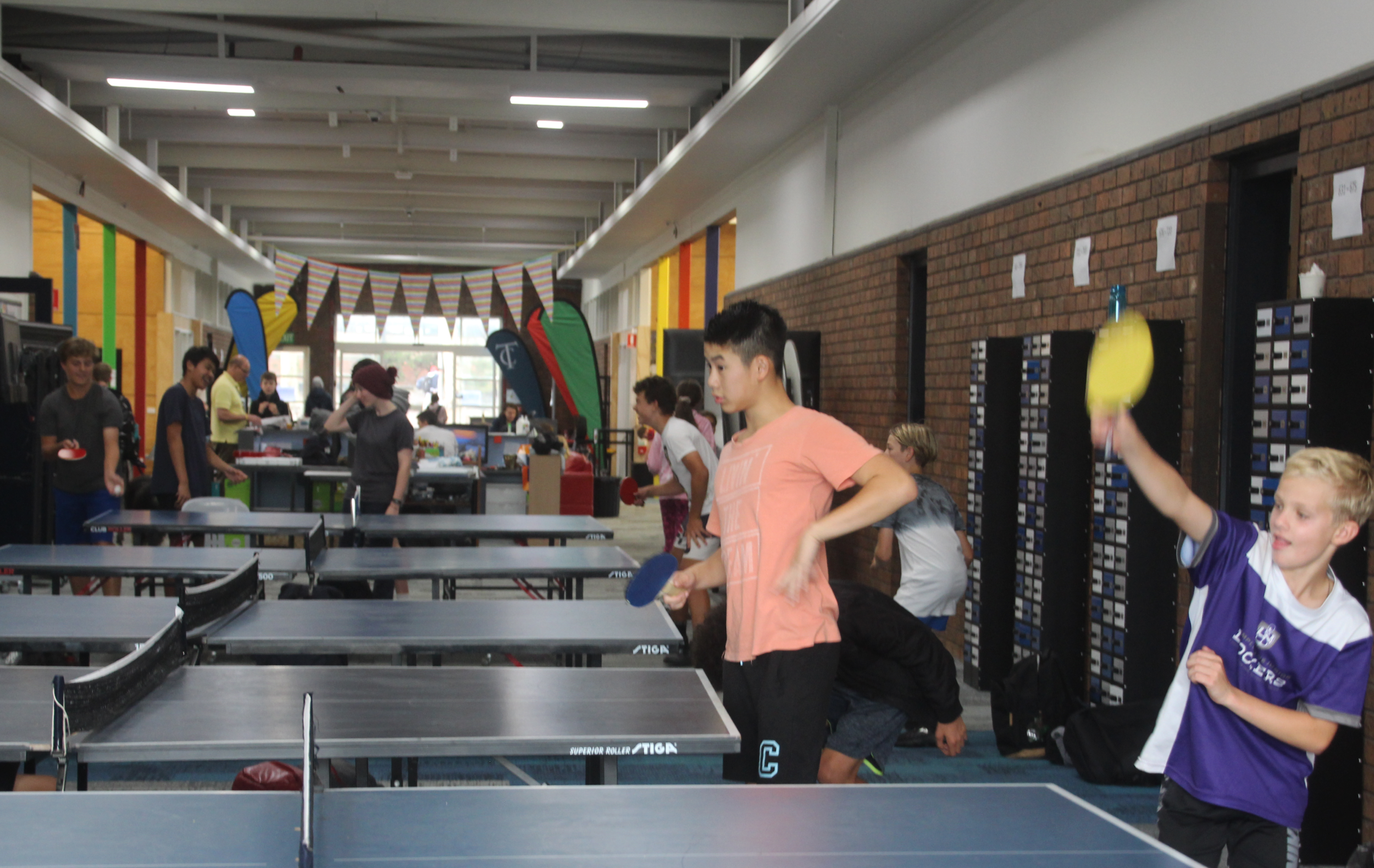 Table Tennis at lunchtime