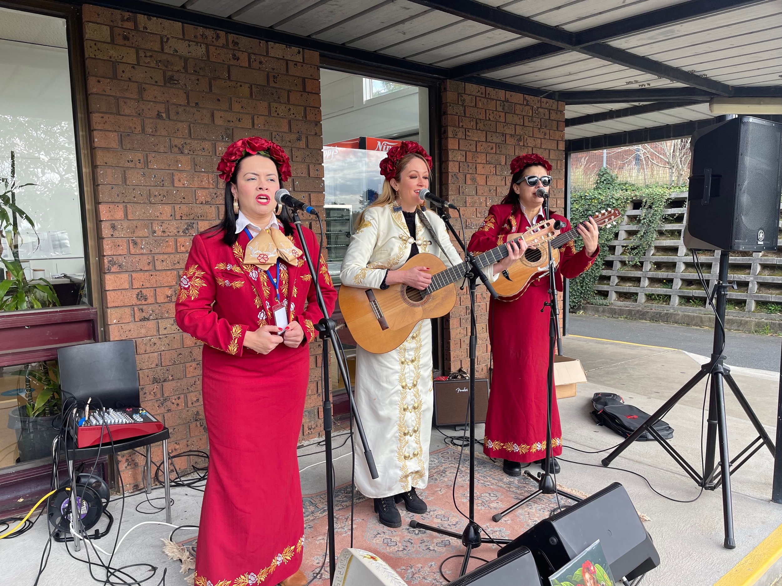 Queen of Hearts Mariachi performed at TC! They are an all-female band, inspired by traditional Mexican Mariachi.