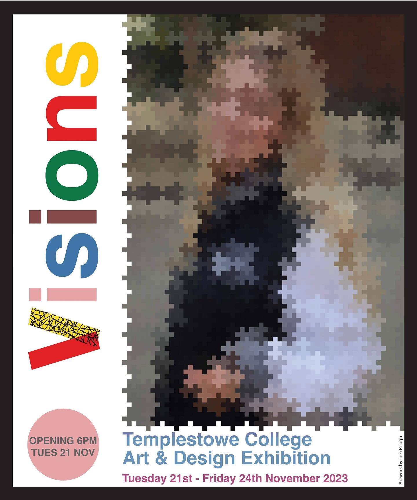 Templestowe College Annual Art &amp; Design Show 2023! The art and design event of the season. This will be another amazing night showcasing all of our students and their amazing efforts across all art and design subject at TC. 

21st November 2023 @