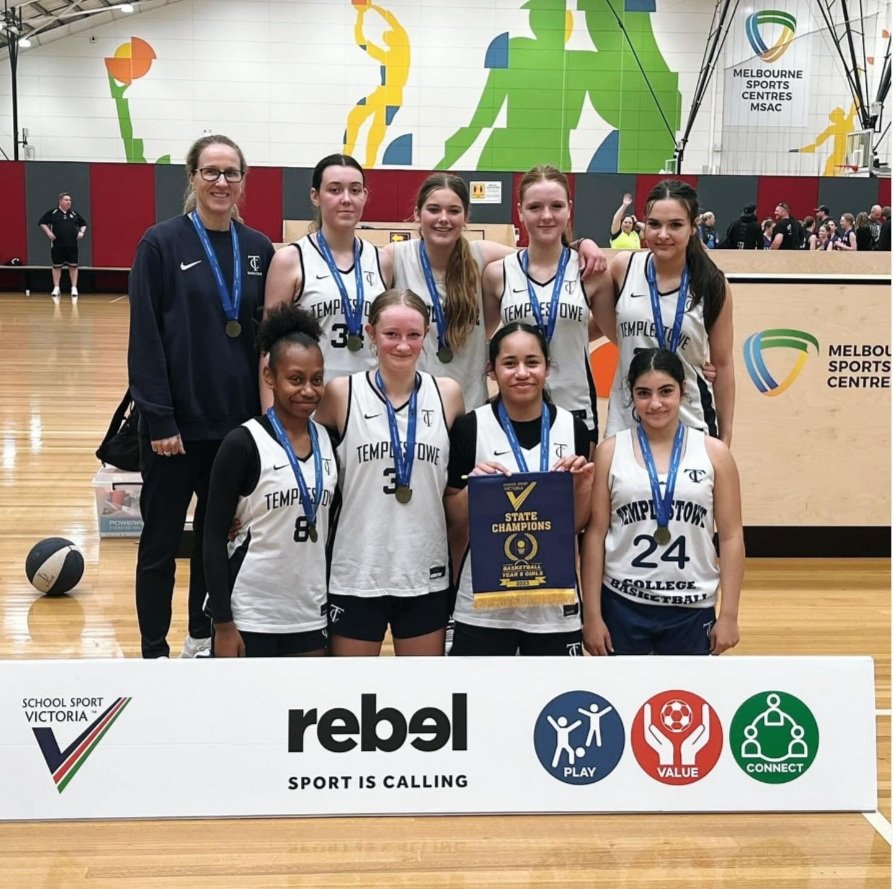 Yr 8 Girls State Champions 2023