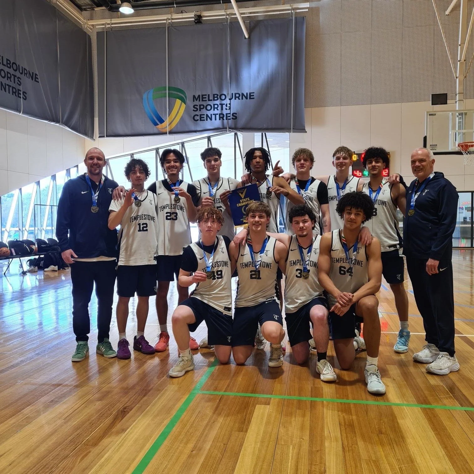 🏀 Our Senior Boys Basketball Team are STATE CHAMPIONS! 🎉
They defeated Sacred Heart Kyneton at Melbourne Sports Centre, 46&ndash;32 🙌👏

A huge shoutout to the players, staff and supporters 👏 This win also showcases the strength of TC&rsquo;s Eli