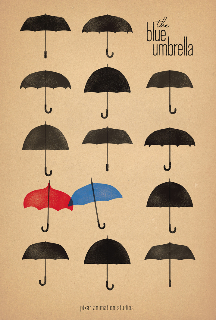THE BLUE UMBRELLA