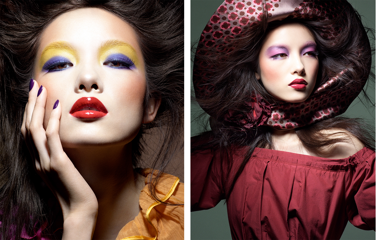   Vogue China COLOR KALEIDOSCOPE   FASHION EDITOR Tiina Laakkonen MAKE UP Makky Pratayot 
