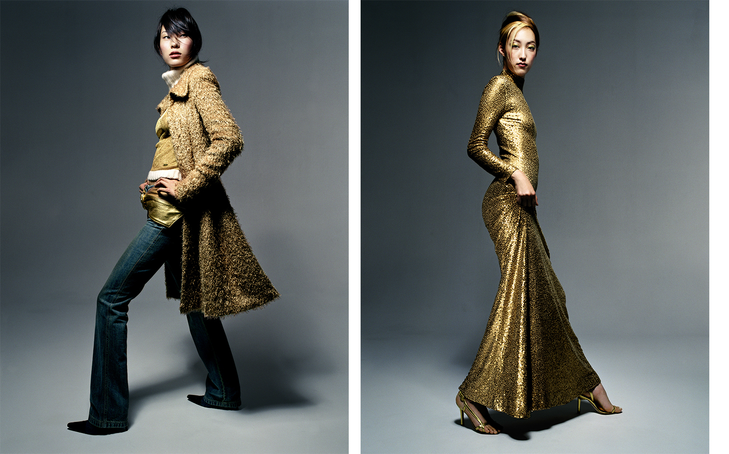   Vogue Japan DRESSING BY DECADE   FASHION EDITOR Tiina Laakkonen MAKE UP Lisa Eldridge 