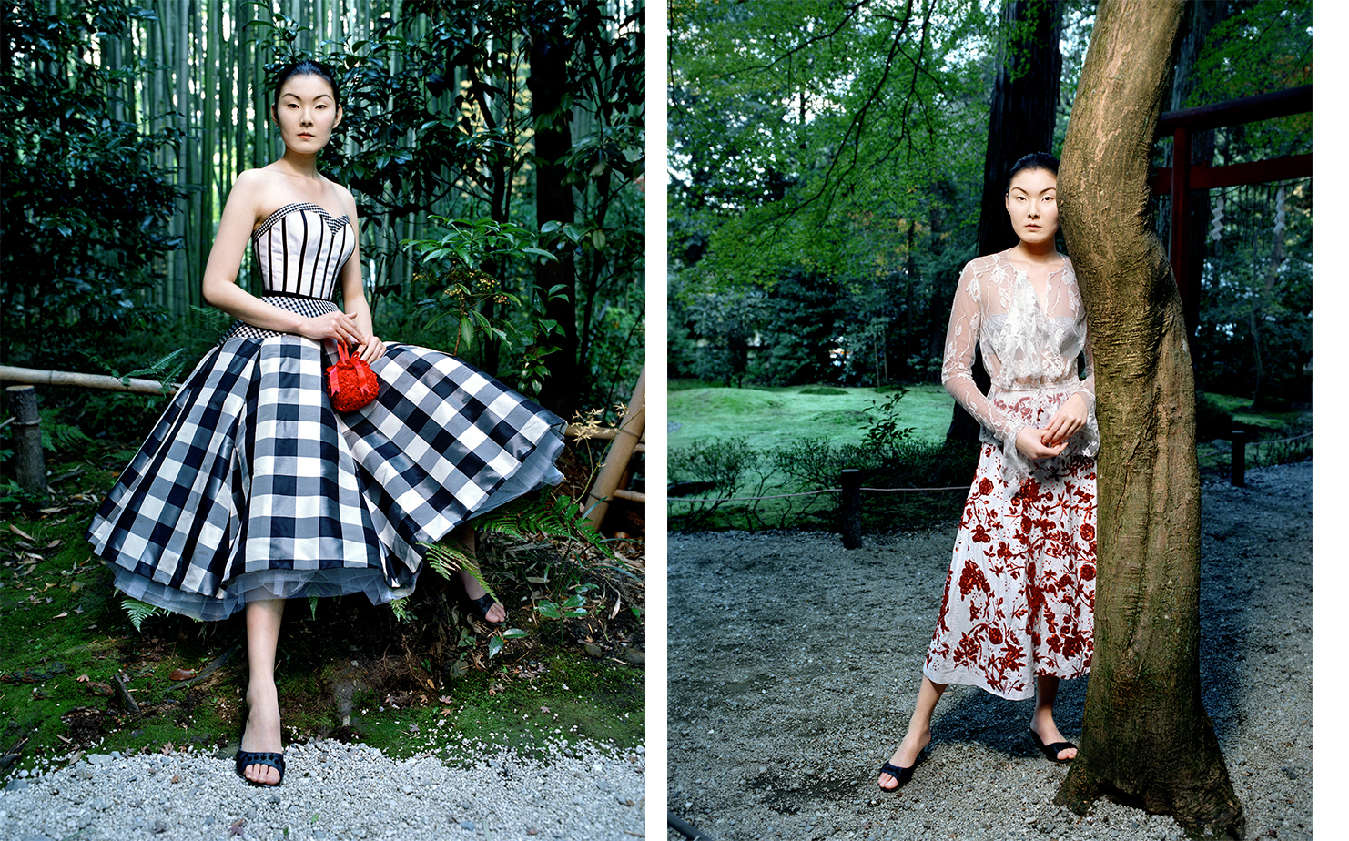   Vogue Japan DRESSING UP AND GOING TO KYOTO   FASHION EDITOR Tiina Laakkonen MAKE UP Fulvia Farolfi 